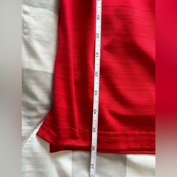 Lands End Outfitters Men’s Short Sleeve Polo Medium Red - Picture 7 of 7